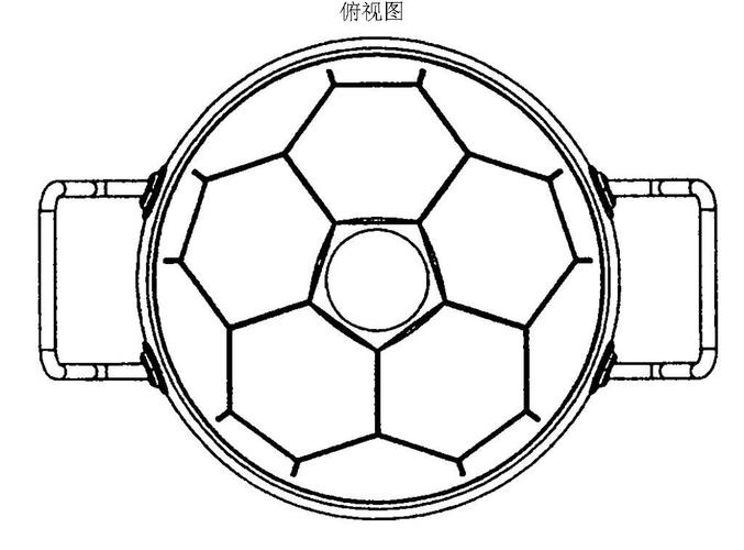 如何用简笔画描绘足球框