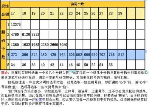 双色球拖胆计算表，提高中奖概率的策略与技巧