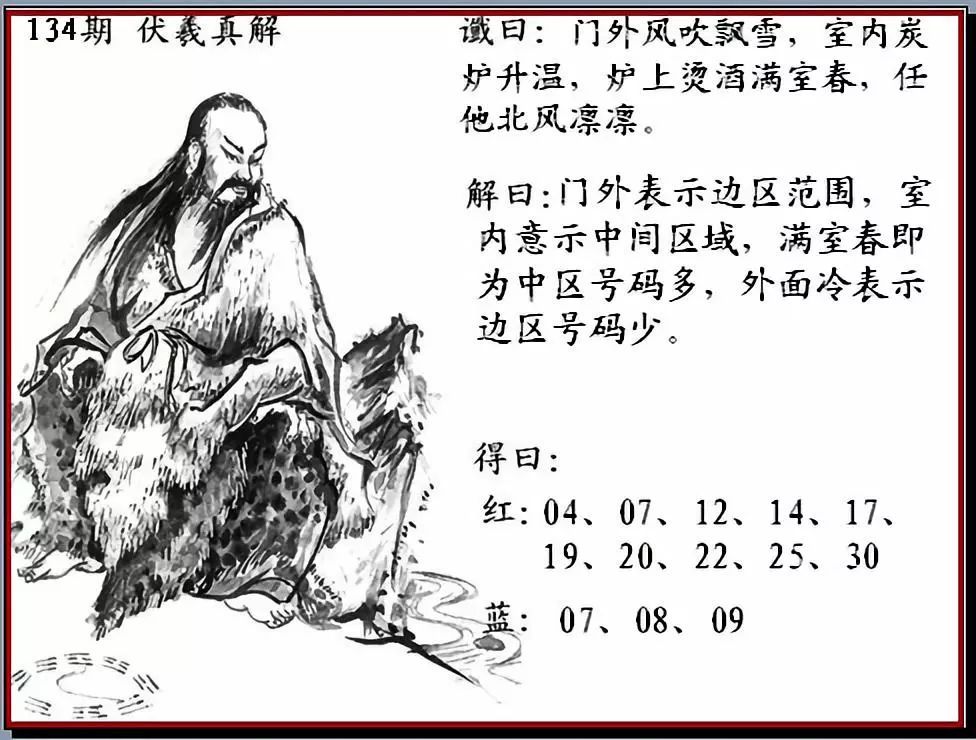 牛彩网双色球字谜图谜总汇大全